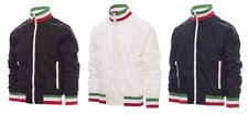 Giubbino Uomo Leggero Primavera Estate Italia Tricolore Esercito XS - 4XL