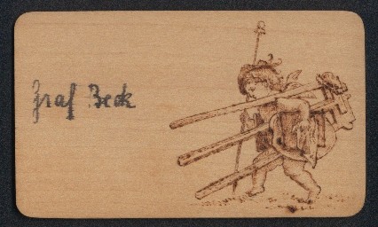 Cartolina legno piccolo - in,