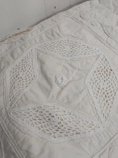 Trapunta vintage in pizzo