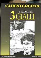 GUIDO CREPAX  TRE GIALLI EDGAR