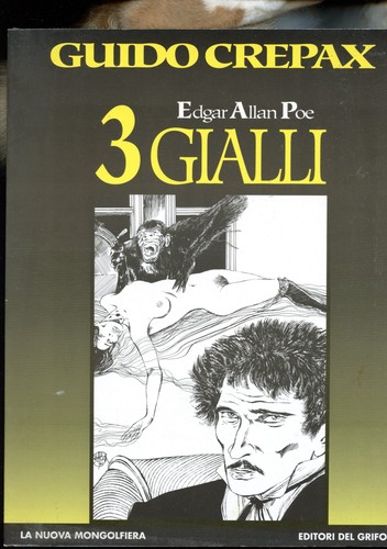 Guido crepax tre gialli edgar - crepax,