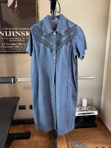 Abito denim abbottonato tg - in,
