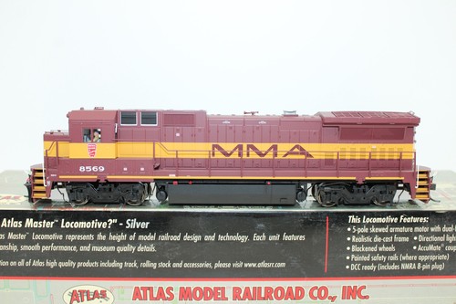 Locomotiva atlas silver - locomotiva, ho