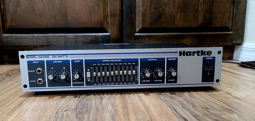 Hartke ha2500 bass amp head - amp,