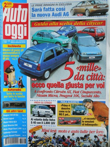 Auto oggi 1996 nuova - auto,