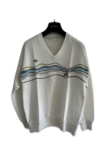 Felpa tennis vintage adidas - vintage,