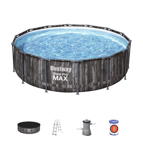Piscina rotonda fuori terra