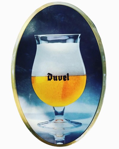 Insegna tabella birra duvel - tabella,