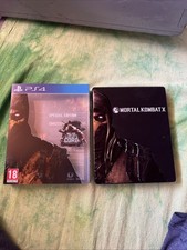 PS4 MORTAL KOMBAT X ITALIANO COMPLETO Special Edition Steelbook  PLAYSTATION 4 