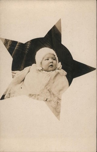 Baby star vingette vignetta - baby,