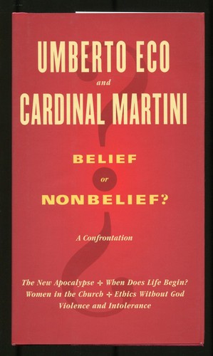 Umberto eco belief or - /,