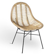 Poltrona sedia bety in vero legno di con gambe in ferro verniciato