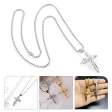 Stainless steel necklace gift - stainless,