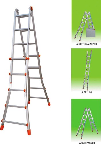 Scala telescopica alluminio - telescopica, 5