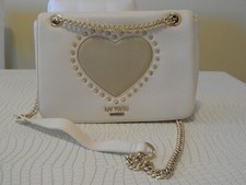 Borsa MY TWIN TWINSET nuova, colore avorio, doppia tracolla.