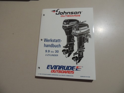 1995 manuale officina - officina, johnson