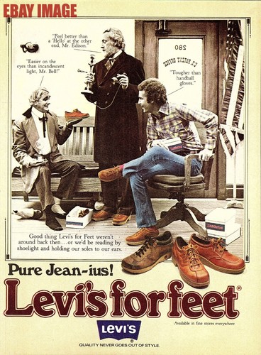 Vintage advert levi for - advert,
