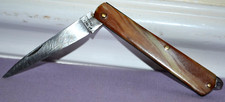 Coltello Pieghevole Vintage Inox Paolucci IL Siciliano Lama Acciaio Inox Italia