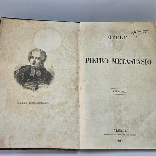 Libro antico 1857 opere - antico,