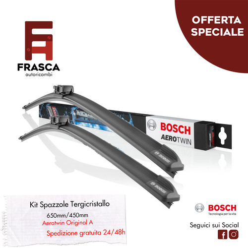 Tergicristalli spazzole bosch - tergicristalli,