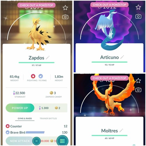 Shiny galarian zapdos - shiny,