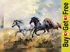 Cavalli selvaggi che corrono