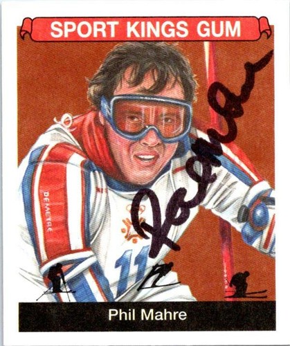 Scheda sci autografata - , phil