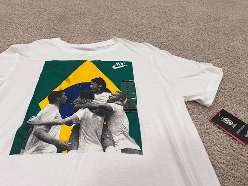 Shirt nike bianca brasil - t-shirt,