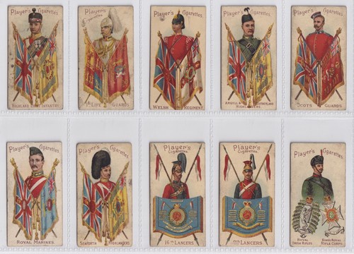 Cigarette cards military - cigarette,