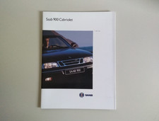 Depliant brochure Saab 900