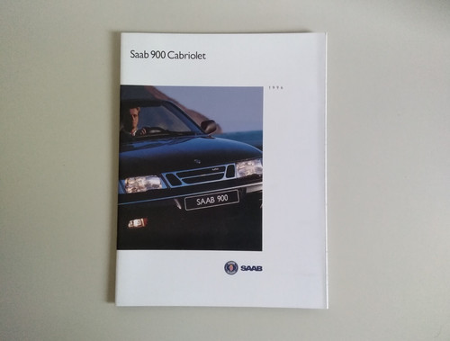 Depliant brochure saab - depliant, 900