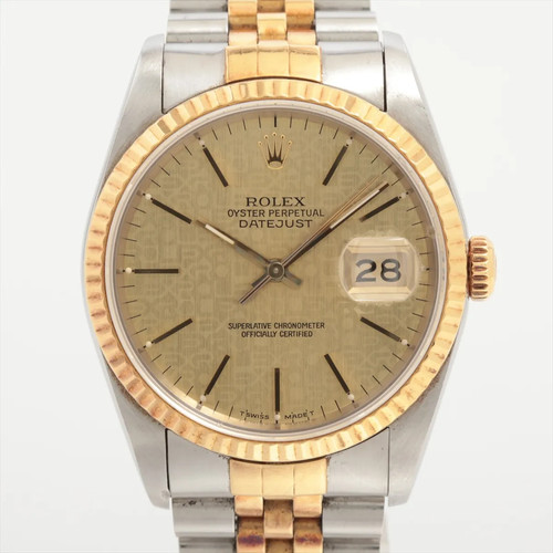Rolex datejust 16233 - 36, ss×yg