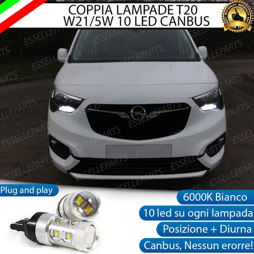 Coppia lampade t20 - t20, led
