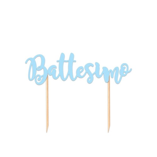 Cake topper carta scritta - in,