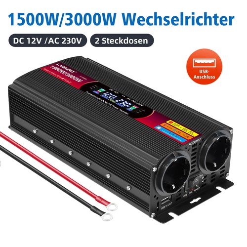 1500w 3000w convertitore - 3000w,