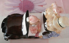 TEIERA - FAMIGLIA - ORSO - AUTO - PORCELLANA