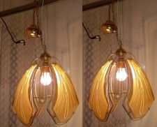 Coppia lampadari vintage