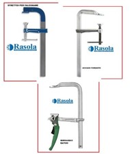 STRETTOI ACCIAIO MORSETTI PER MECCANICA , FALEGNAMERIA , FAI DA TE , SERRAGGIO