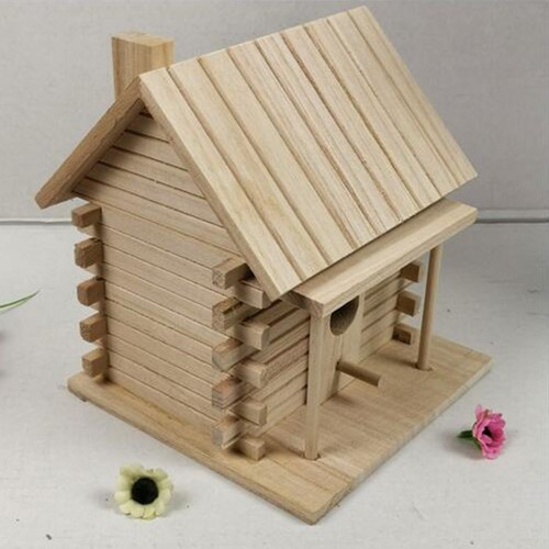 Casetta per uccelli legno - per,