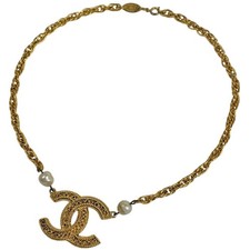 Collana chanel logo - collana, (incastro)