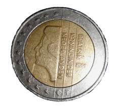 MONETA 2 euro OLANDA - Beatrix