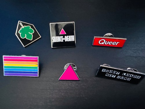 Lotto spille smaltate lgbtq - spille,
