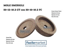 Coppia mole smerigli per