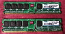 KINGMAX 2Gb (2x1Gb) DDR2 800 KLDD48F - B8KB5 usati