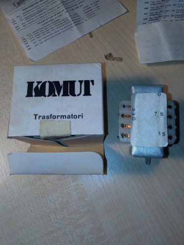 Trasformatore komut 7 5 - trasformatore, 7,5