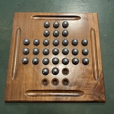 Gioco Vintage Dama Cinese In Legno Palline Acciaio Dal Negro Treviso