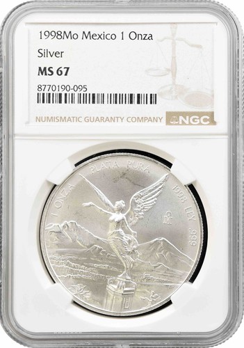 Messico onza 1998 ngc - mo,,