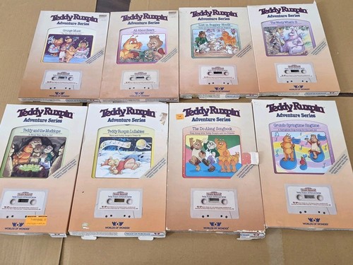 Lotto libri cassette teddy - libri,