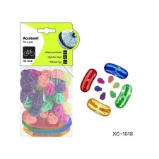 KIT 18 PZ CLIPS FLUO + 4 PZ