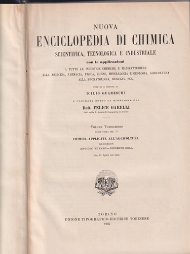 Nuova enciclopedia chimica - enciclopedia,